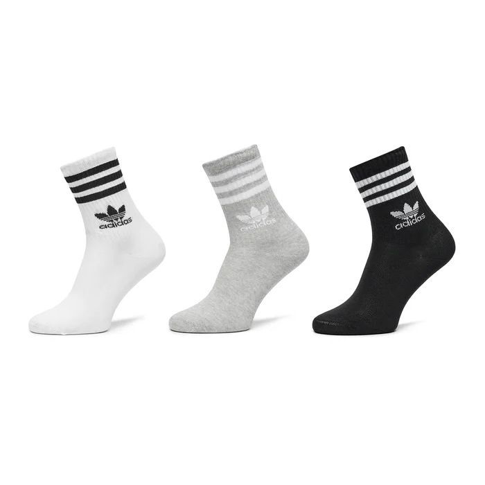 Шкарпетки Adidas Crew Sock 3str IJ0733 білий S (37-39) (4066762034659)