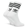 Шкарпетки Adidas Crew Sock 3str IL5023 білий сірий, чорний S (37-39) (4066762038404) зображення 5