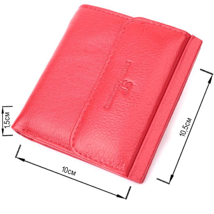 Кошелек ST Leather Из натуральной кожи Красный (22543) изображение 3