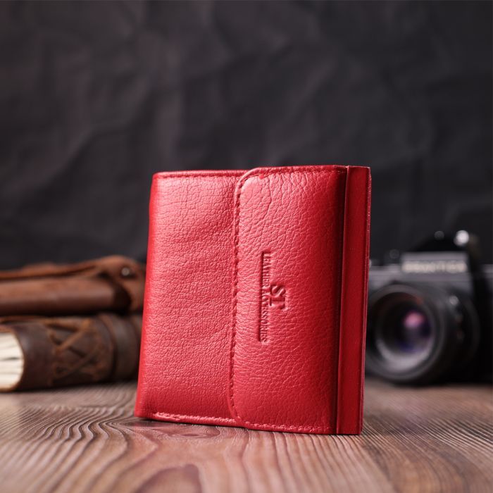 Кошелек ST Leather Из натуральной кожи Красный (22543) изображение 8