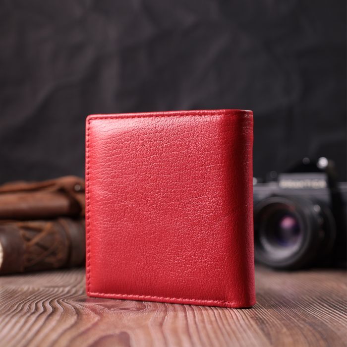 Кошелек ST Leather Из натуральной кожи Красный (22543) изображение 9