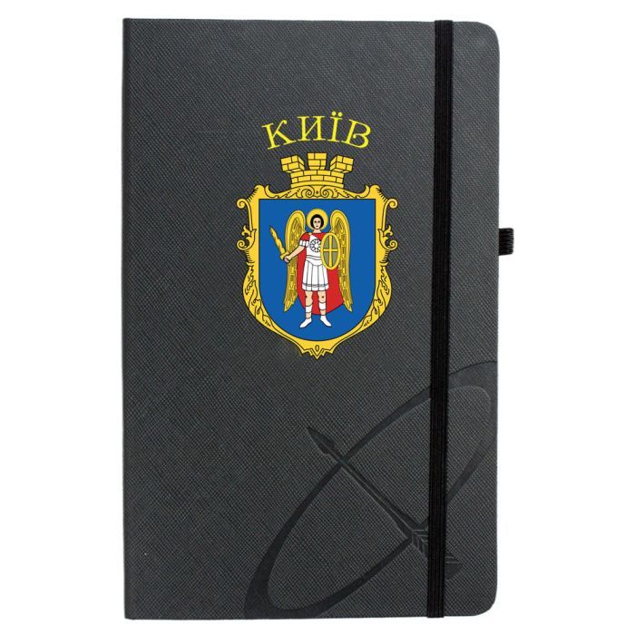 Ручка кулькова Parker IM 17 CITY Black GT BP Герб Києва + блокнот Parker + подар.упак. GIFT24 (22032b24_C0010u) зображення 6