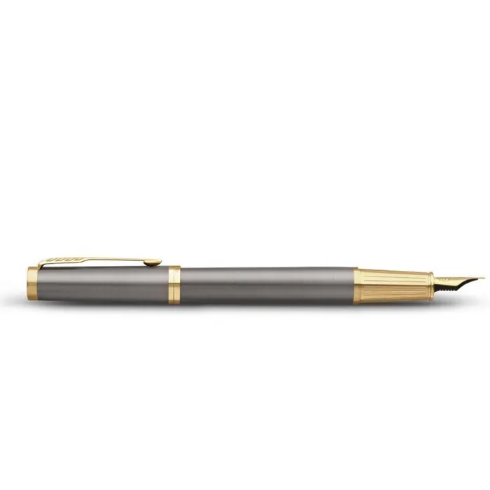 Ручка пір'яна Parker INGENUITY Grey Lacquer GT  FP F (60 411) зображення 4
