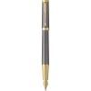 Ручка пір'яна Parker INGENUITY Grey Lacquer GT  FP F (60 411)