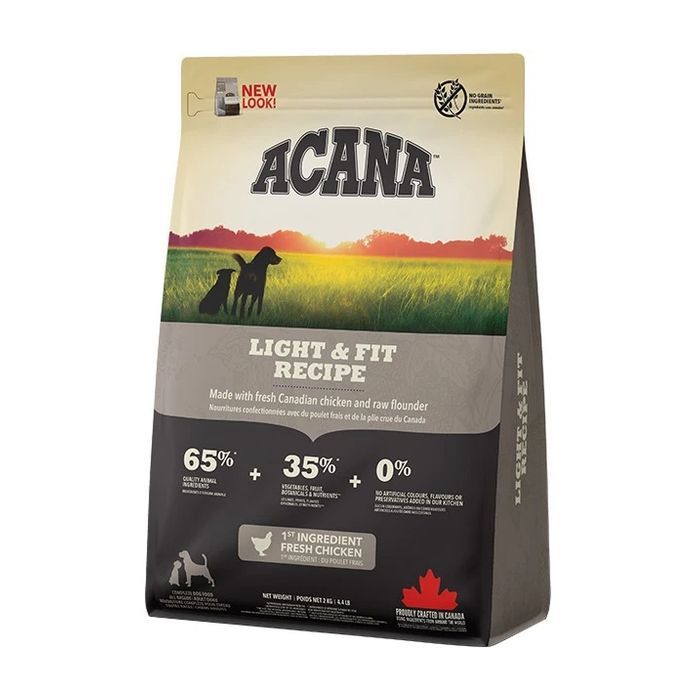 Сухой корм для собак ACANA Light&Fit Recipe с курицей 2 кг (0064992512200) изображение 2