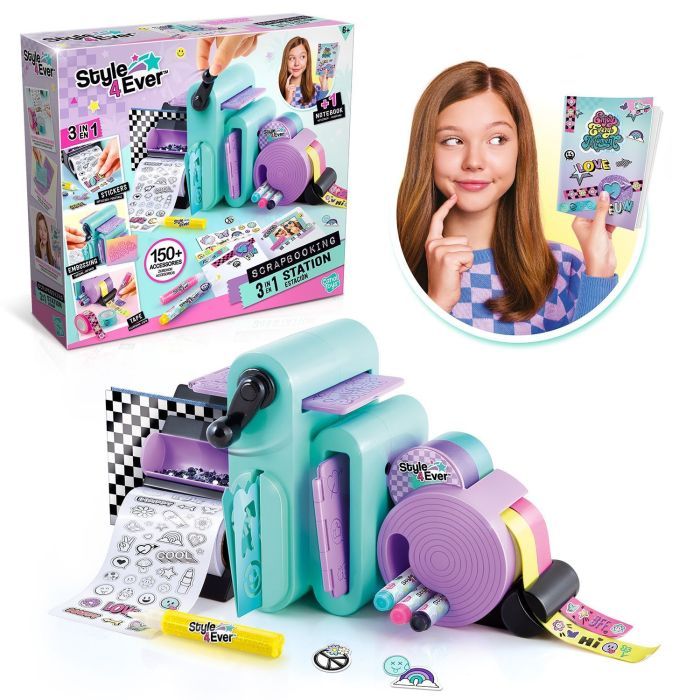 Набір для творчості Canal Toys DIY Style 4 Ever Фабрика скрапбукінгу (OFG275) зображення 5