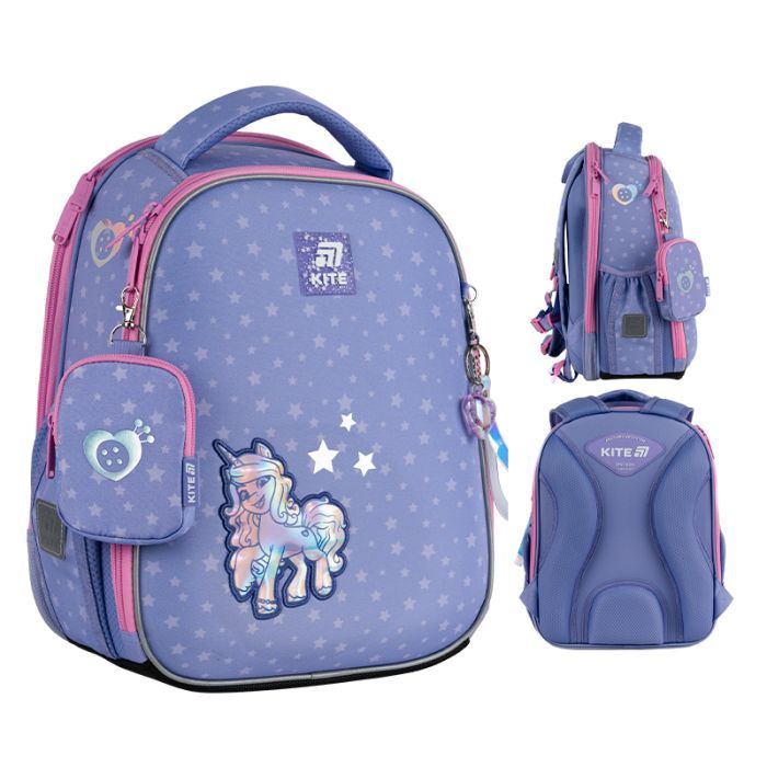 Шкільний набір Kite Education My Little Pony 555 (рюкзак, пенал, сумка) (SET_LP25-555S) зображення 2