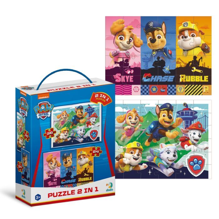 Пазл DoDo 2 в 1 Paw Patrol. Такие хорошие щенки (200561) изображение 2