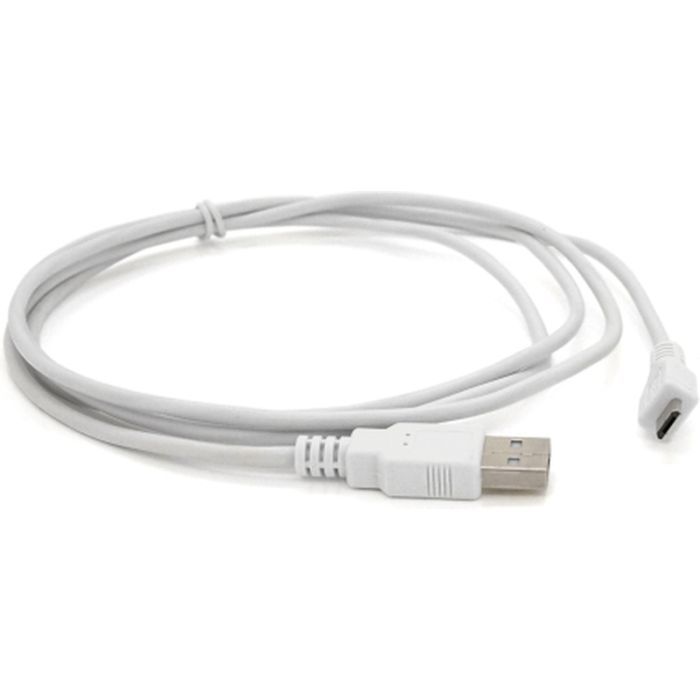 Дата кабель USB 2.0 AM to Micro 5P 1.5m white Voltronic (YT-AM/Mc-1.5Wt/20128)