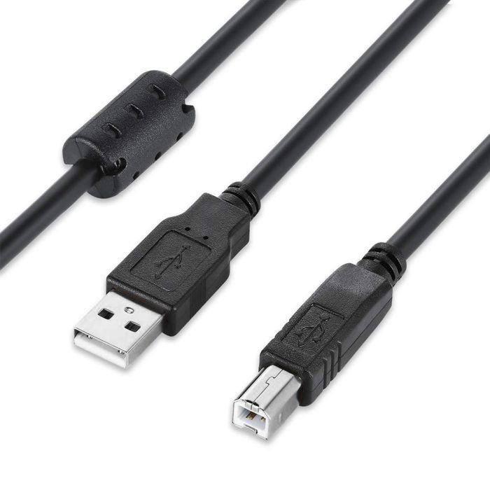 Кабель для принтера USB 2.0 AM/BM 2.0m black ColorWay (CW-CBUB072-BK) зображення 3