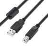 Кабель для принтера USB 2.0 AM/BM 2.0m black ColorWay (CW-CBUB072-BK) зображення 3