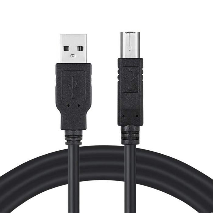 Кабель для принтера USB 2.0 AM/BM 2.0m black ColorWay (CW-CBUB072-BK) зображення 4