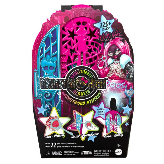 Кукла Monster High сюрприз Тайны Ужасного ужаса Секреты Кэтти Нуар (JBG82) изображение 3