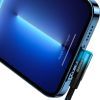 Дата кабель USB-C to Lightning 1.0m 20W 90° corner black/blue Baseus (CAVP000221) зображення 6