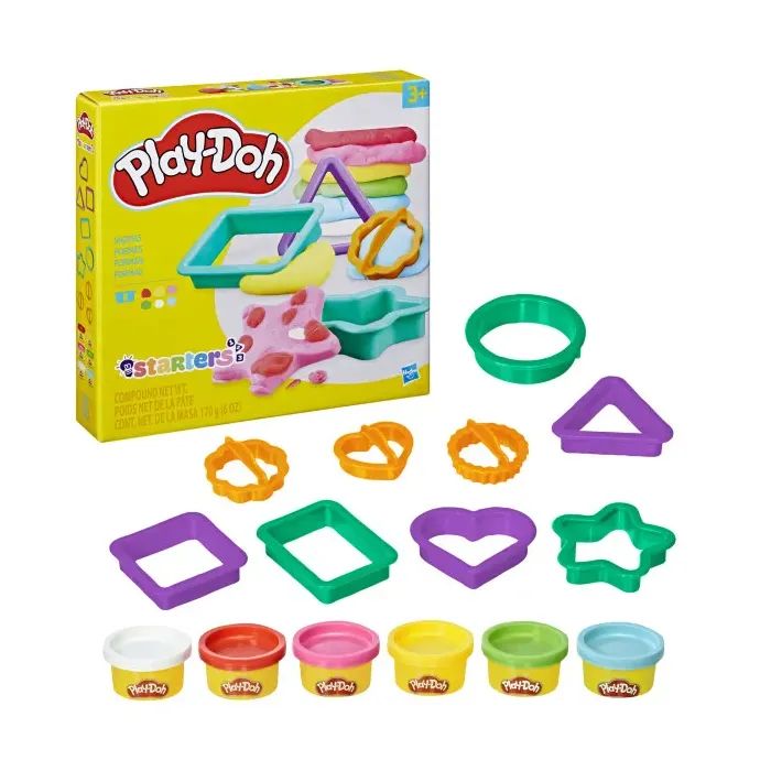 Набор для творчества Hasbro Play-Doh Основи E8534 Fundamentals shape (E8530_E8534) изображение 2