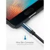 Кабель мультимедійний 3.5mm M to 3.5mm F 1.0m AV118 blue Ugreen (40673) зображення 9