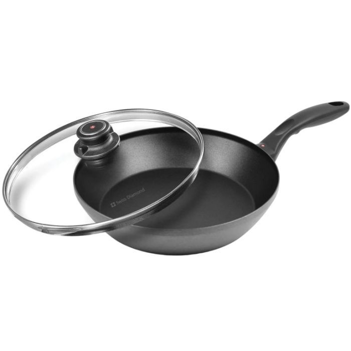 Сковорода Swiss Diamond XD Induction глибока з кришкою 28 см (XD6528ic)