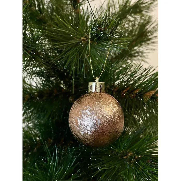 Елочная игрушка Chomik пластикові кульки компл. 31шт, 3см, рожево-пудрові (5900779877160_2) изображение 4