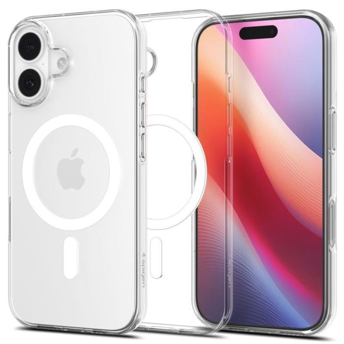 Чохол до мобільного телефона Spigen Liquid Crystal MagFit iPhone 17 Clear White (ACS10397) зображення 2
