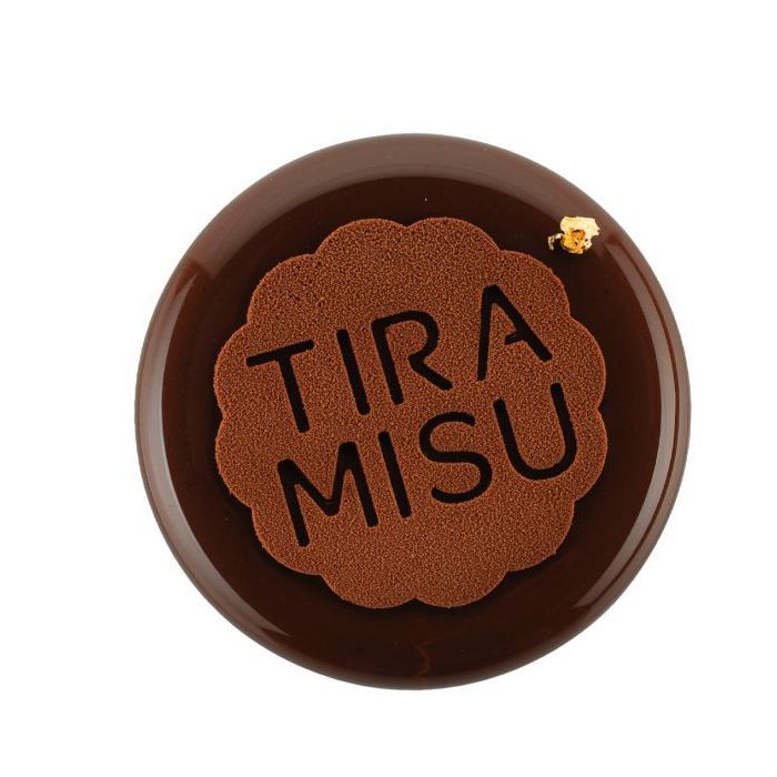 Кондитерский коврик Silikomart для декорування Тірамісу (MINI TIRAMISU DECOR) изображение 3