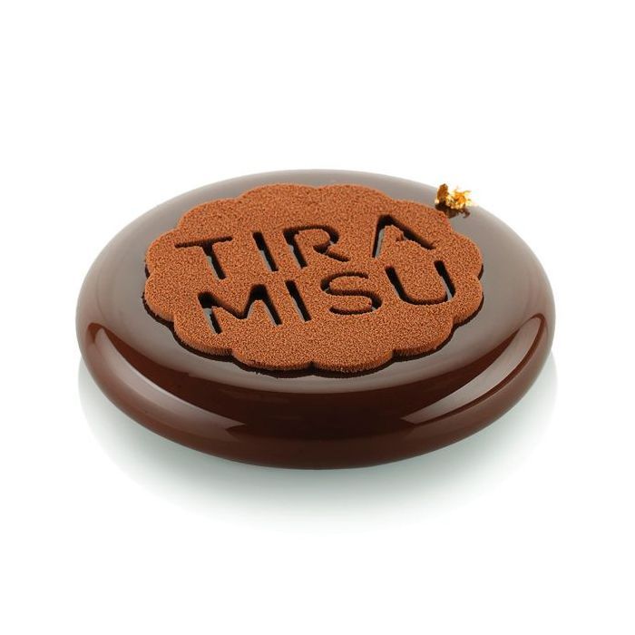 Кондитерский коврик Silikomart для декорування Тірамісу (MINI TIRAMISU DECOR) изображение 5