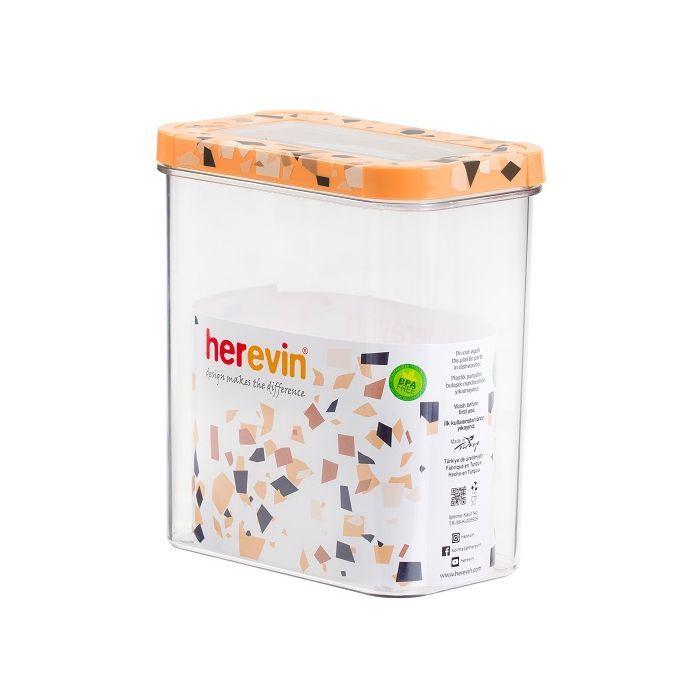 Пищевой контейнер Herevin Stone Transparent Lid 1.8 л (161207-158)
