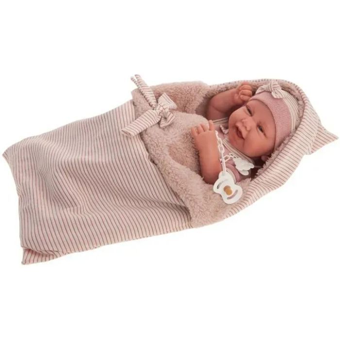 Пупс Antonio Juan Карла в одеяле с мягким виниловым телом 42 см (5081)