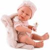 Пупс Antonio Juan Карла в одеяле с мягким виниловым телом 42 см (5081) изображение 3