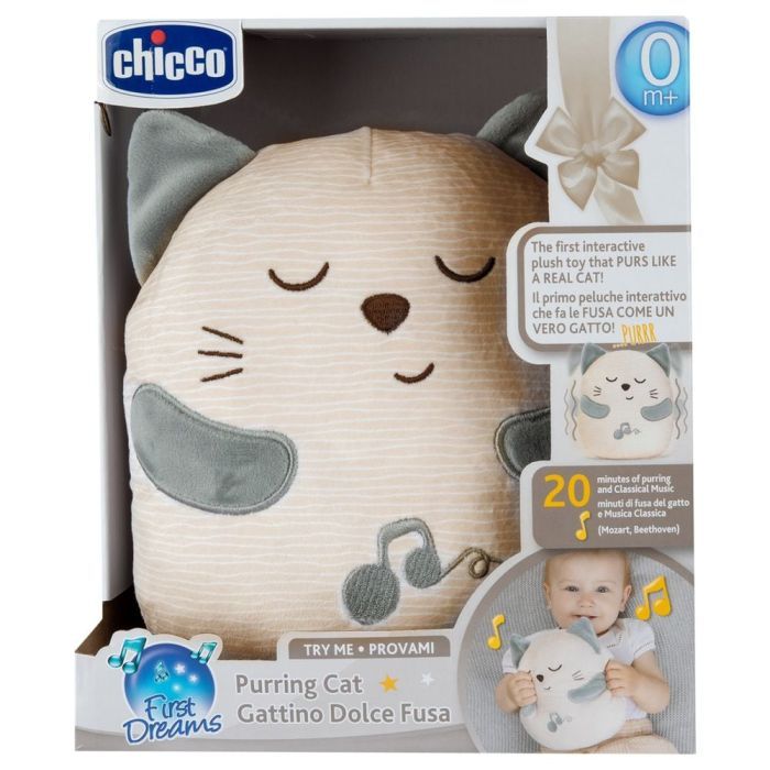 Мягкая игрушка Chicco мягкая музыкальная Муркотик с вибрацией (11567.00) изображение 5
