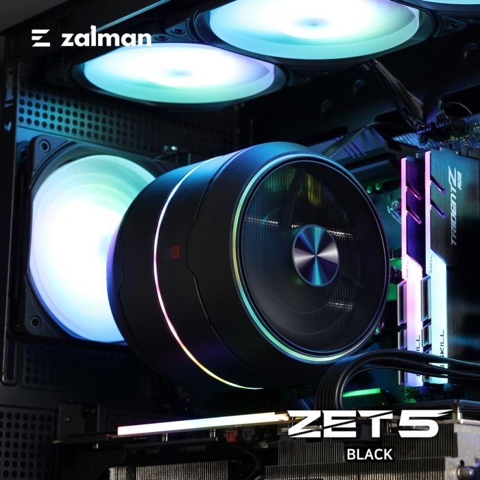 Кулер для процессора Zalman ZET5BLACK изображение 10