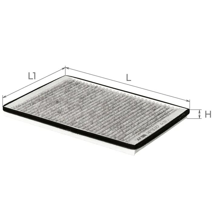 Фильтр салона ALPHA FILTER AF5037a