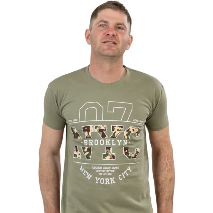 Футболка Sol's Imperial 190 NYC хакі XXL (11500268/96XXL)