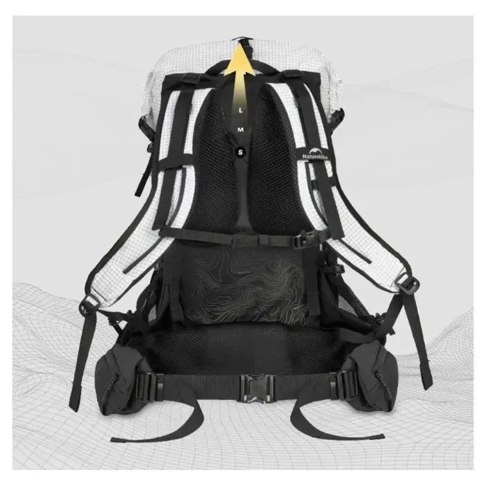 Рюкзак туристический Naturehike Helium CNK2300BB017, 25 л, білий (6976507665001) изображение 4