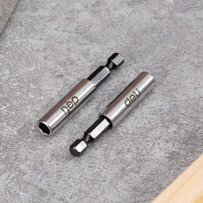 Адаптер для інструменту Deli подовжувач 1/4", 60 мм (EDL106002) зображення 2