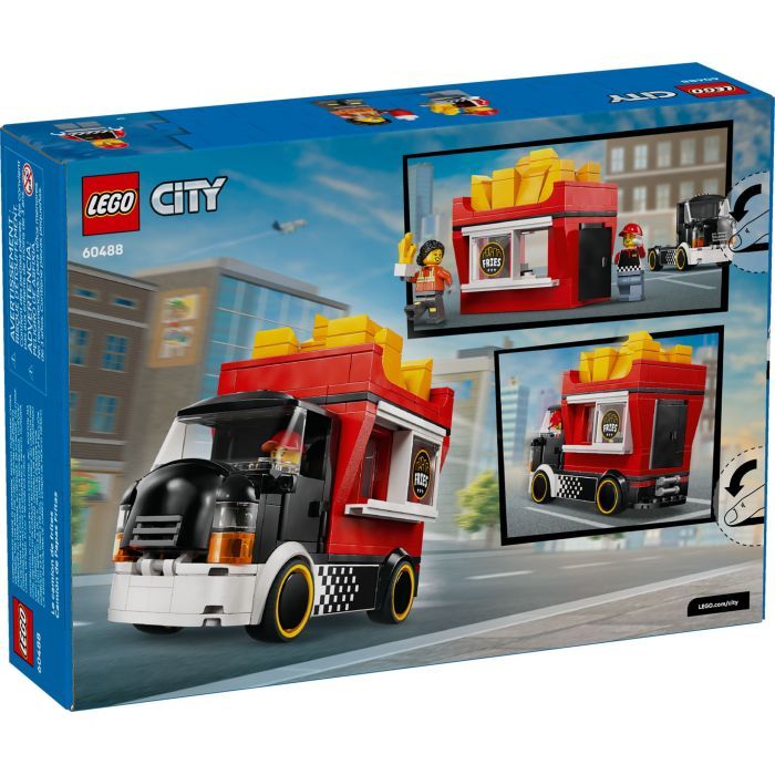 Конструктор LEGO City Грузовик с картофелем фри (60488) изображение 7