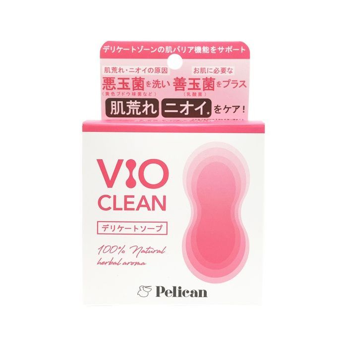 Тверде мило Pelican Vio Clean Soap Слабокислотне для делікатних зон 105 г (4976631481043)