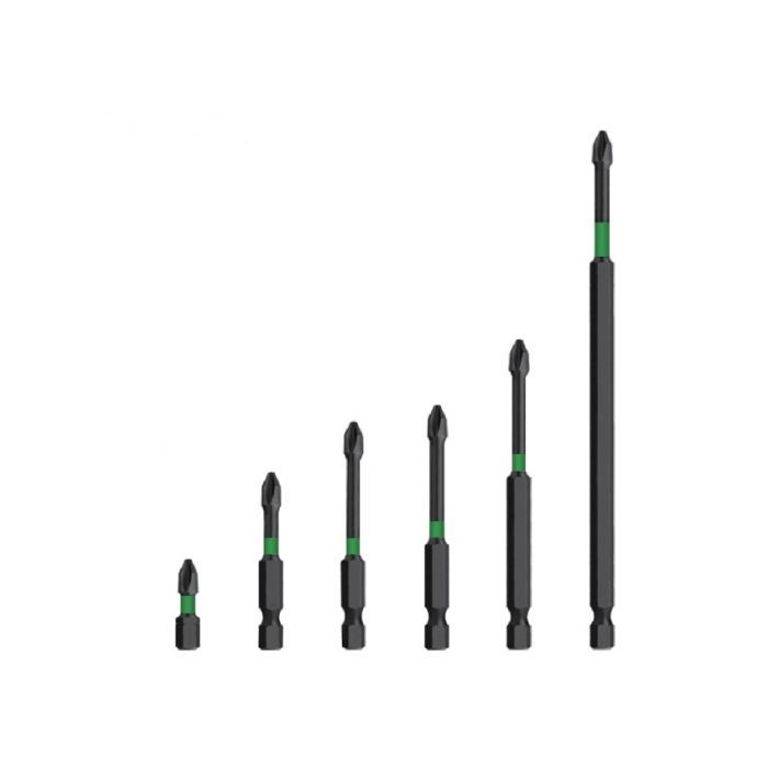 Набор бит YOSO YOSO-306 PH-2, 6шт. 15; 25; 50; 65; 90; 150мм (YT40332)