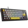 Клавиатура Ajazz AK650 Moon Yellow Switch USB UA Black/Grey/Yellow (AK650-MY-GWY) изображение 3