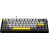 Клавиатура Ajazz AK650 Moon Yellow Switch USB UA Black/Grey/Yellow (AK650-MY-GWY) изображение 4