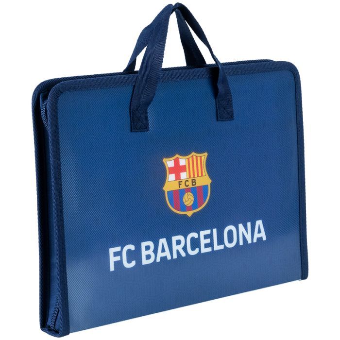 Папка - портфель Kite на блискавці A4 FC Barcelona, 1 відділення (BC25-202) зображення 2