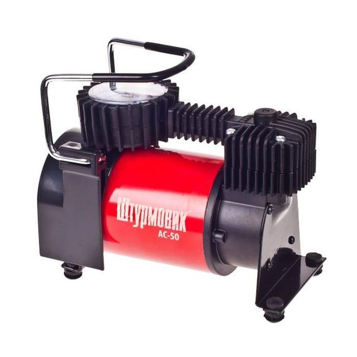Автомобільний компресор Штурмовик AC-50 150psi/14Amp/37л (AC-50) зображення 2