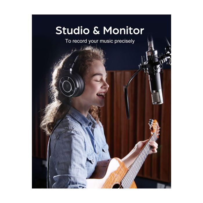 Наушники OneOdio Monitor 60 3,5мм/6,35мм Black (Monitor 60 Black) изображение 6