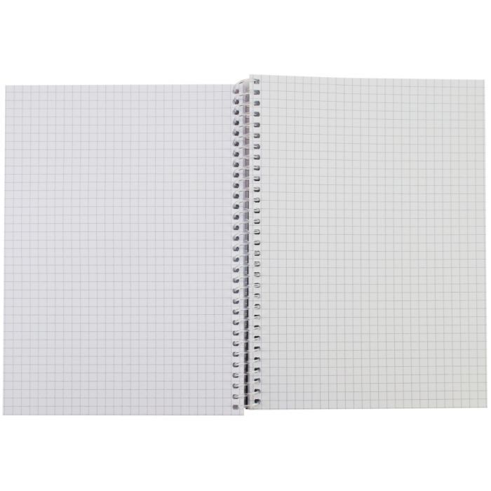 Блокнот Maxi А5, пластикова обкладинка, спіраль, 60 арк., клітинка (MX21213-09) зображення 2