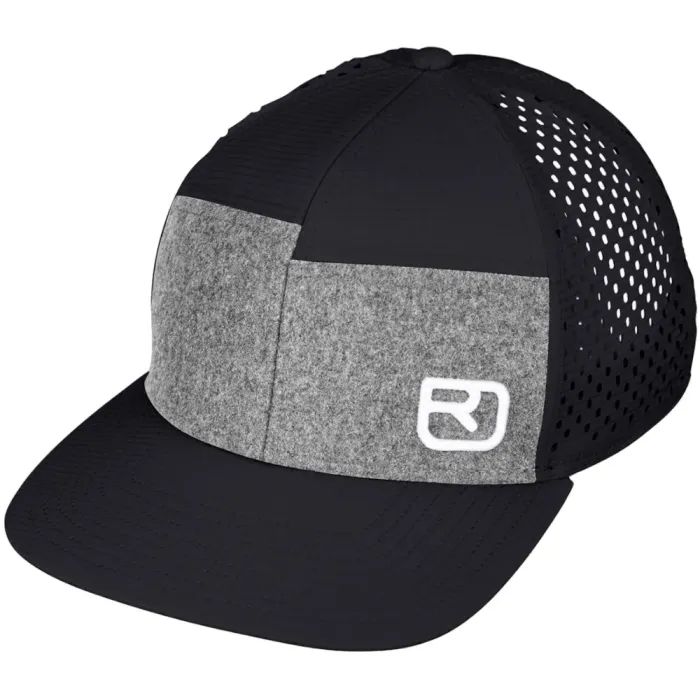 Кепка Ortovox Logo Air Trucker Cap black raven - чорний (025.001.0248)