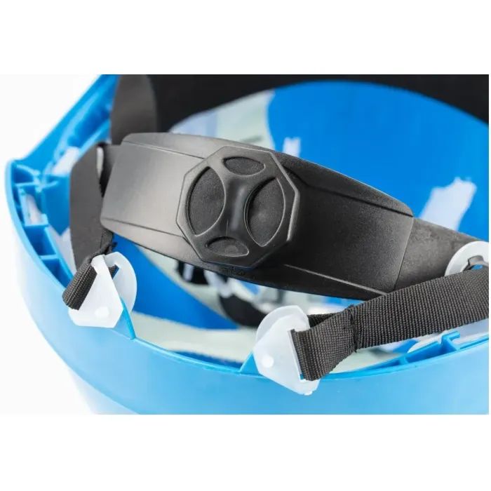 Каска захисна Hoegert PLONER HT5K195 пластик синя, універсальний розмір (HT5K195) зображення 3