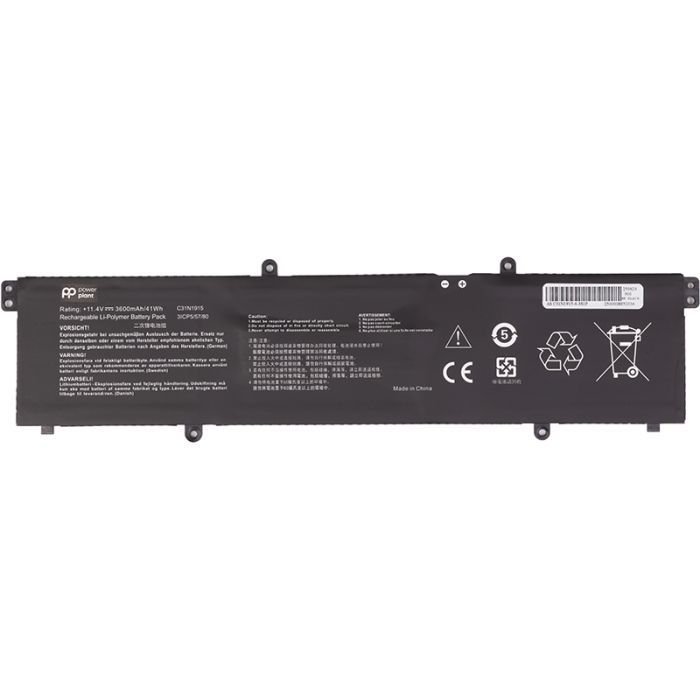 Аккумулятор для ноутбука ASUS ExpertBook B1400 (C31N1915) 11.4V 3600mAh PowerPlant (NB432417)