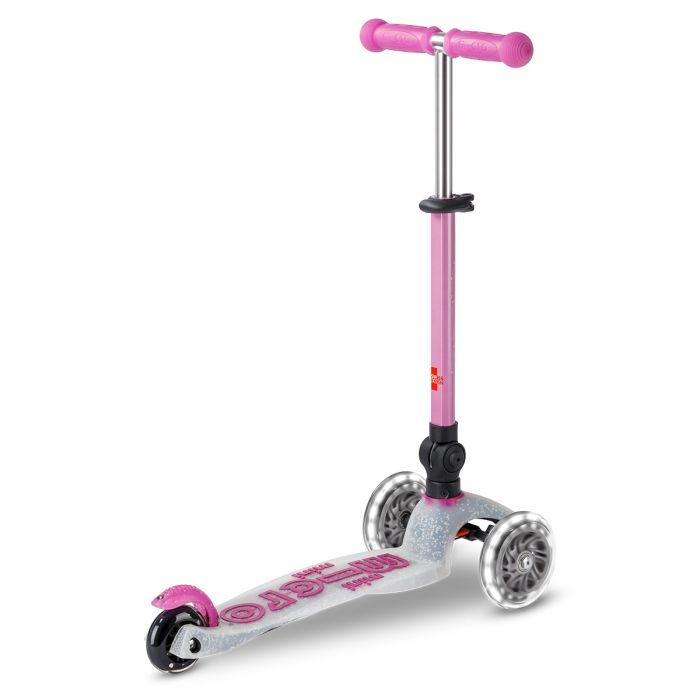 Самокат Micro Mini Deluxe складний серії Foldable Orion Glow LED" Синій" (MMD374) изображение 3