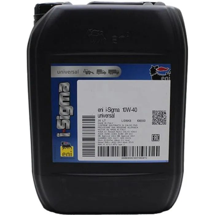 Моторное масло Eni i-Sigma universal 10W-40 20л (108550)