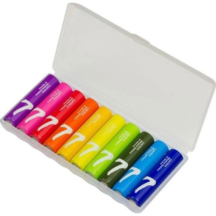 Батарейка CUKTECH AAA rainbow alkaline battery plastic case * 10 (CUKAAB07CNMX) изображение 2