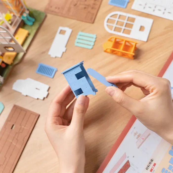 Конструктор Robotime Rolife деревянный 3D Мечтательный домик (DG163) изображение 3